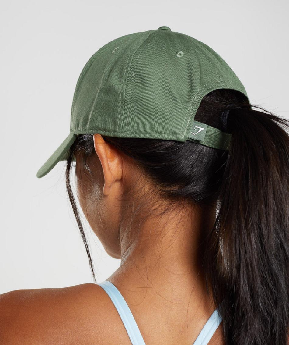 Gymshark Sharkhead Cap Accessories Šeširi Zelene | HR 2092SGL